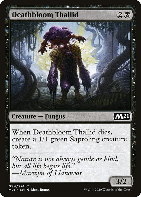 Deathbloom Thallid (M21) (Foil) (#94)