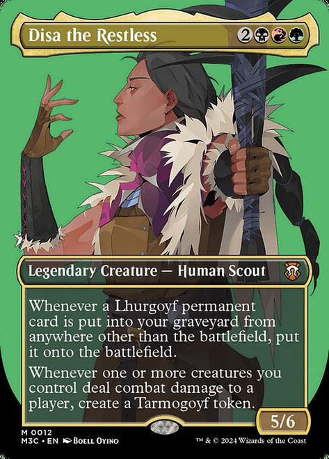Disa the Restless (M3C) (Foil) (Borderless) (#12)