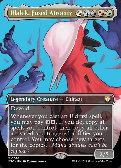Ulalek, Fused Atrocity (M3C) (Foil) (Borderless) (#16)