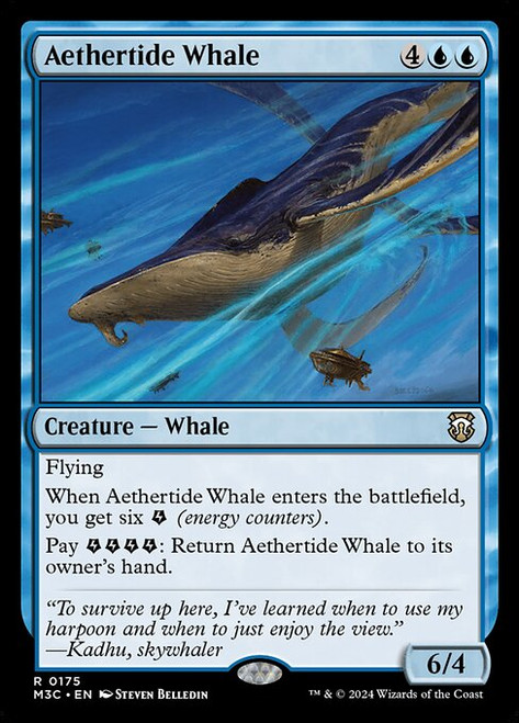 Aethertide Whale (M3C) (Ripple Foil) (#175)