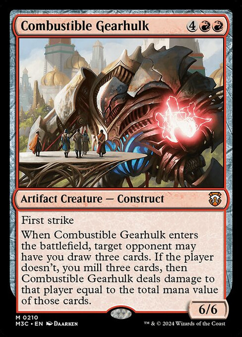 Combustible Gearhulk (M3C) (Ripple Foil) (#210)