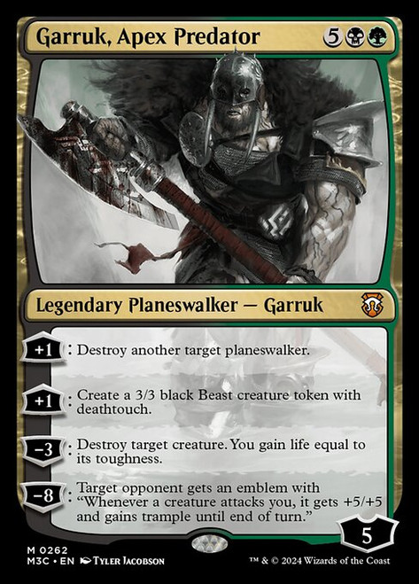 Garruk, Apex Predator (M3C) (#262)