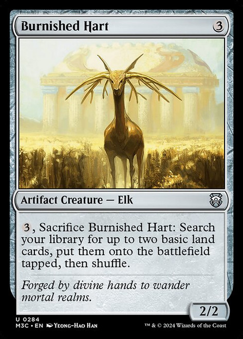 Burnished Hart (M3C) (Ripple Foil) (#284)