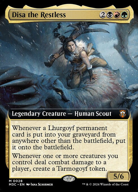 Disa the Restless (M3C) (Foil) (Extended Art) (#28)