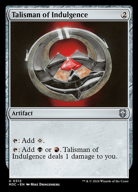 Talisman of Indulgence (M3C) (#312)