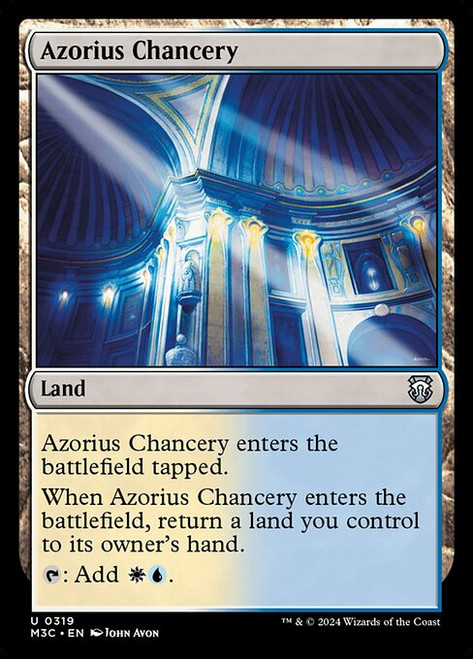 Azorius Chancery (M3C) (Ripple Foil) (#319)