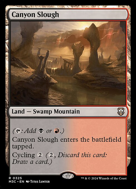 Canyon Slough (M3C) (Ripple Foil) (#325)