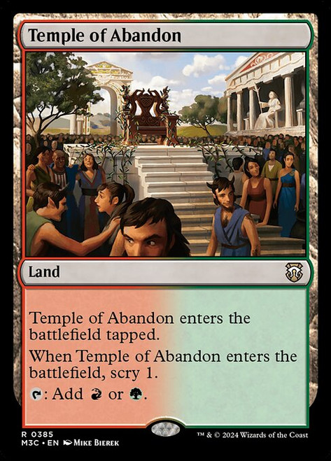 Temple of Abandon (M3C) (Ripple Foil) (#385)