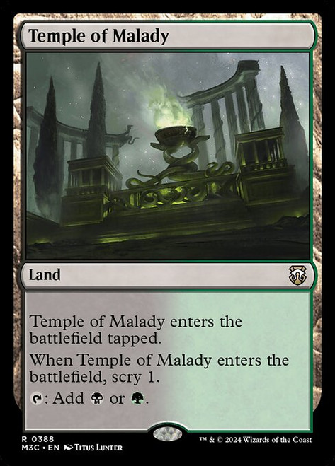 Temple of Malady (M3C) (Ripple Foil) (#388)