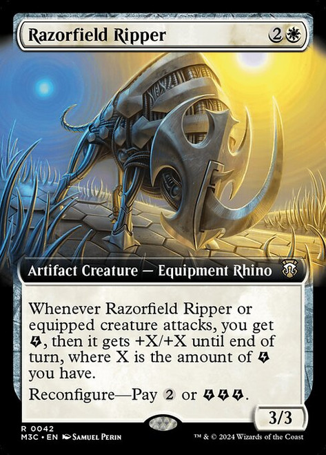 Razorfield Ripper (M3C) (Extended Art) (#42)