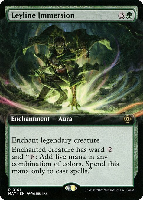 Leyline Immersion (MAT) (Foil) (Extended Art) (#161)