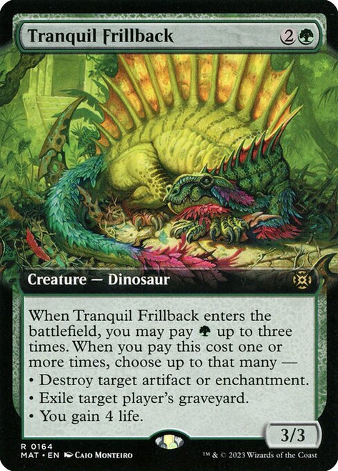 Tranquil Frillback (MAT) (Extended Art) (#164)