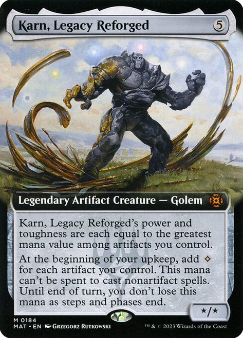 Karn, Legacy Reforged (MAT) (Extended Art) (#184)