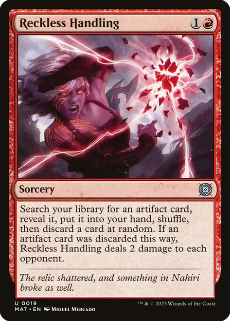 Reckless Handling (MAT) (Foil) (#19)