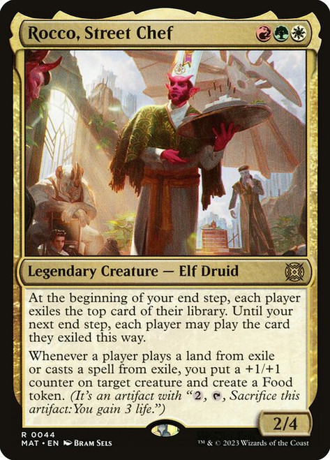 Rocco, Street Chef (MAT) (Foil) (#44)