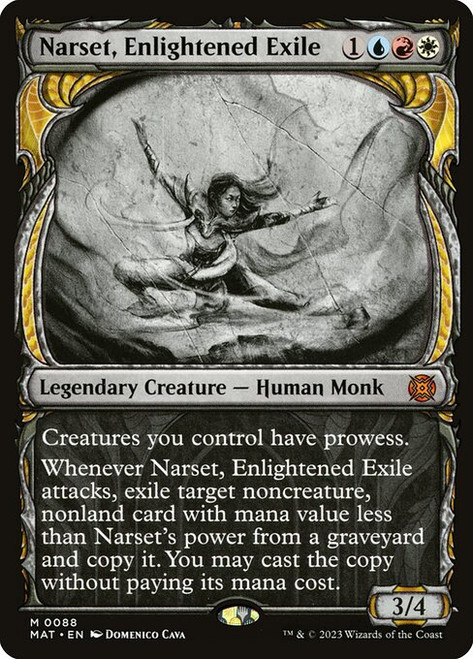 Narset, Enlightened Exile (MAT) (Foil) (Showcase) (#88)