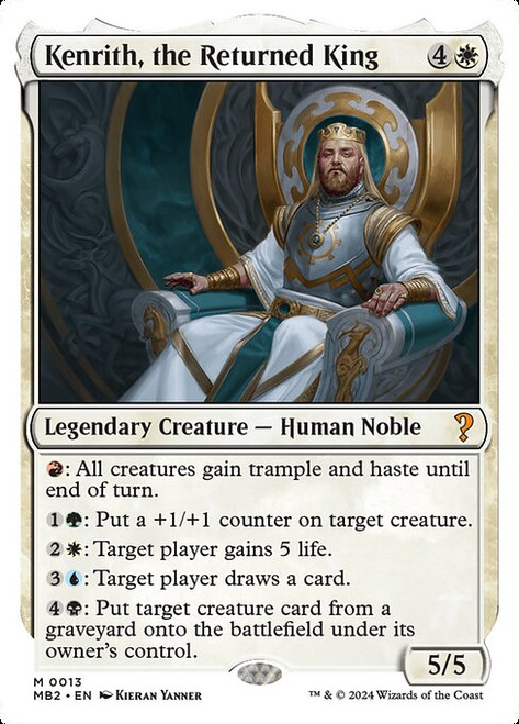 Kenrith, the Returned King (MB2) (#13)