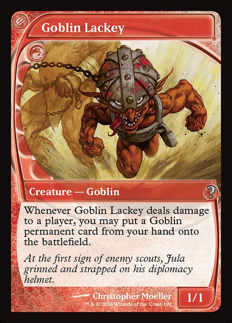 Goblin Lackey (MB2) (Foil) (#192)