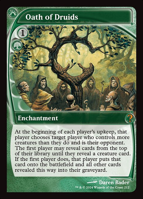 Oath of Druids (MB2) (Foil) (#212)