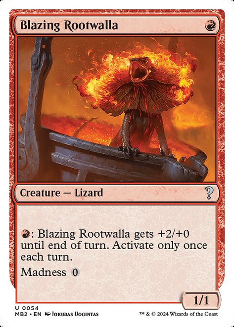 Blazing Rootwalla (MB2) (#54)