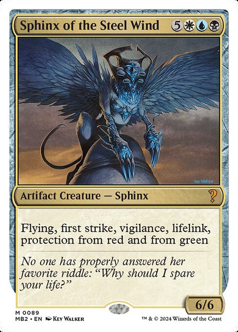 Sphinx of the Steel Wind (MB2) (#89)