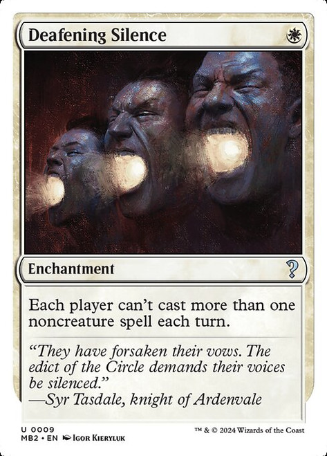 Deafening Silence (MB2) (#9)