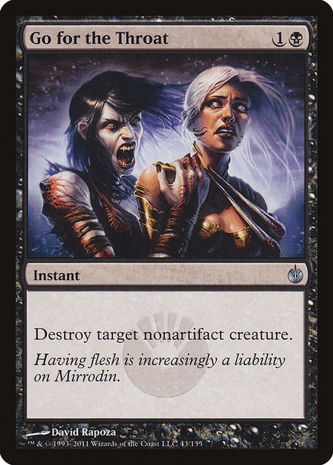 Go for the Throat (MBS) (Foil) (#43)