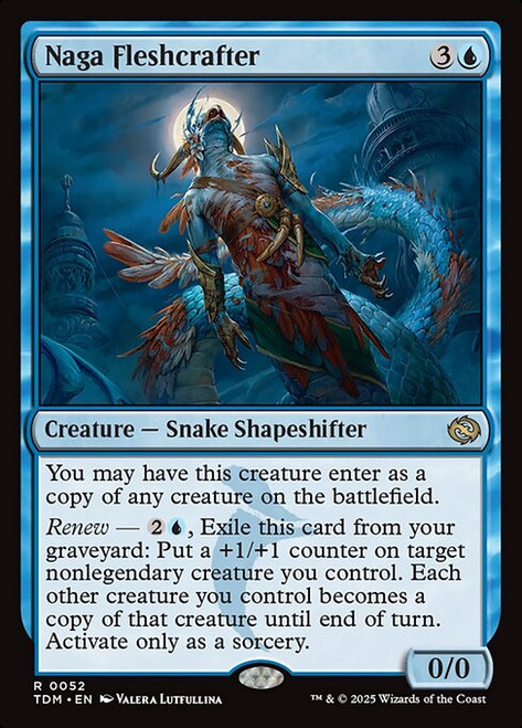 Naga Fleshcrafter (TDM) (Foil) (#52)