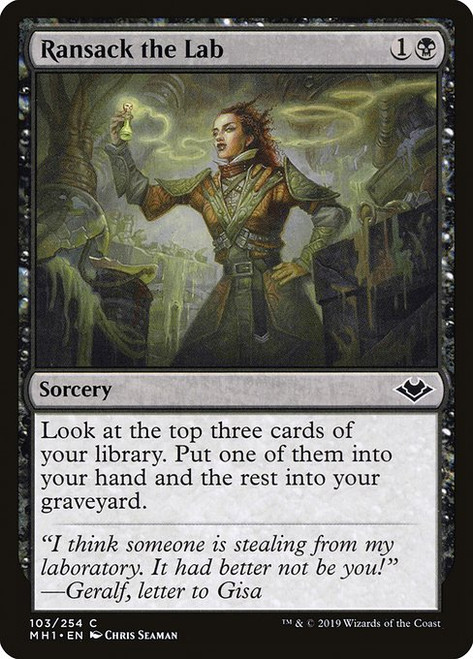 Ransack the Lab (MH1) (Foil) (#103)