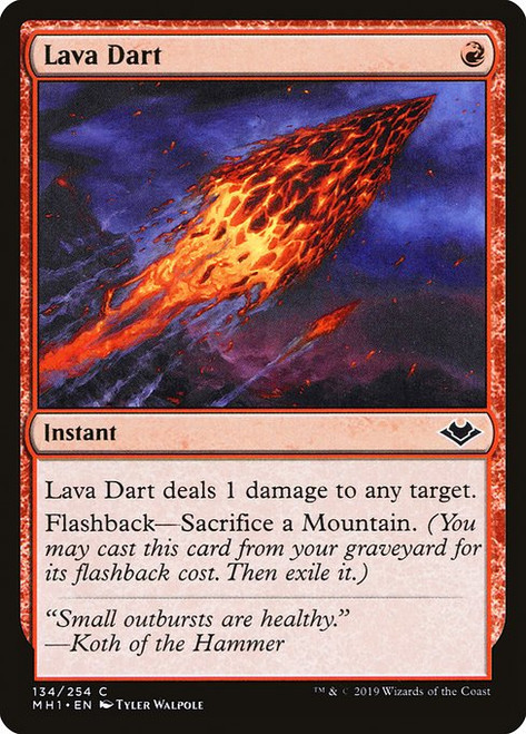 Lava Dart (MH1) (Foil) (#134)