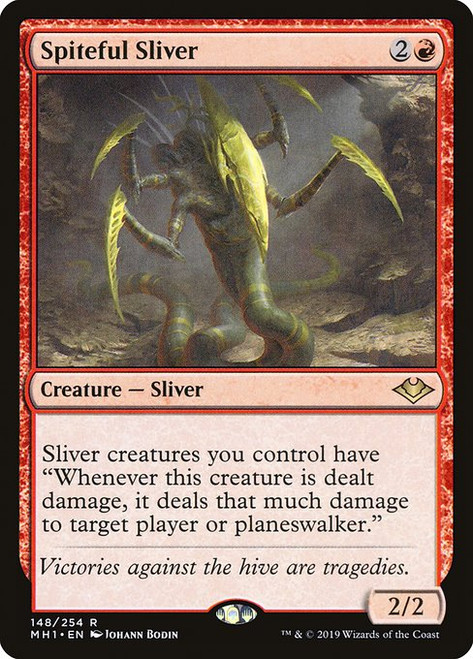Spiteful Sliver (MH1) (Foil) (#148)