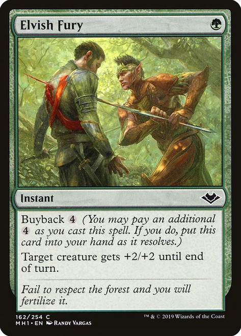 Elvish Fury (MH1) (Foil) (#162)