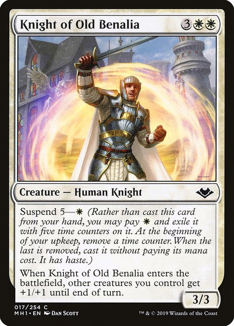 Knight of Old Benalia (MH1) (Foil) (#17)
