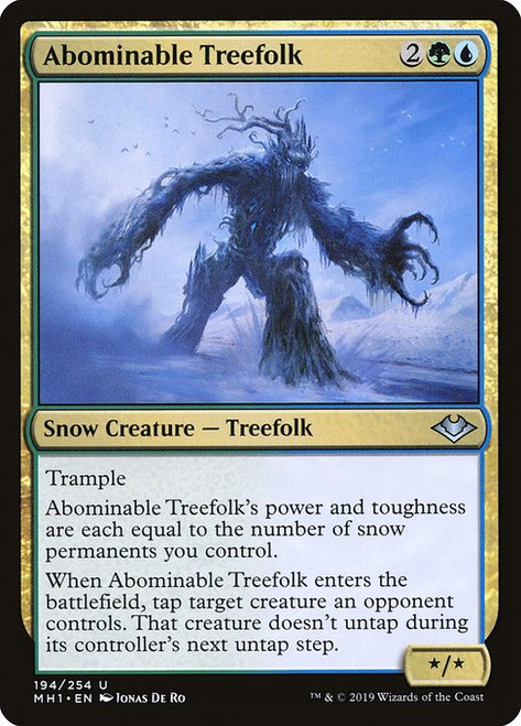 Abominable Treefolk (MH1) (#194)