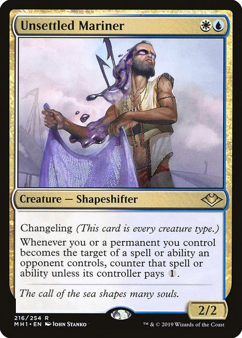 Unsettled Mariner (MH1) (Foil) (#216)