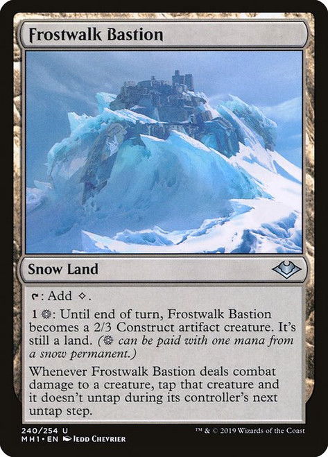 Frostwalk Bastion (MH1) (Foil) (#240)