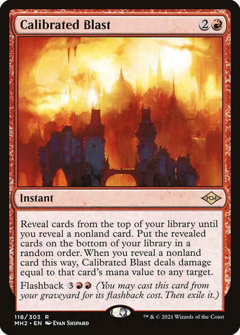 Calibrated Blast (MH2) (Foil) (#118)