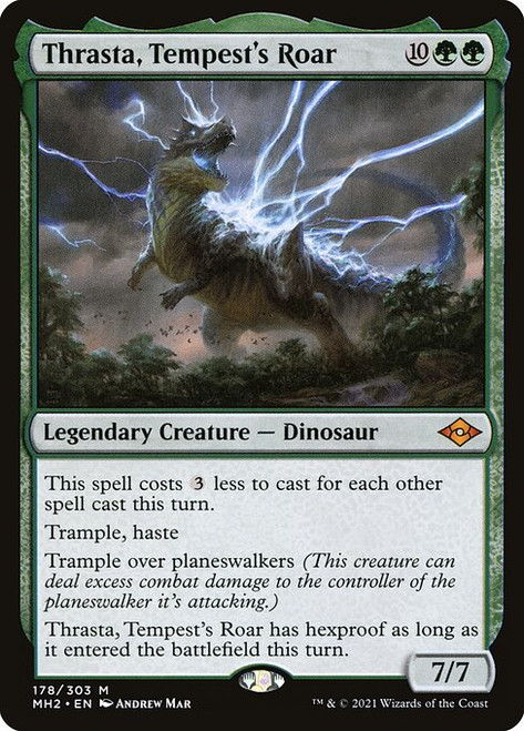 Thrasta, Tempest's Roar (MH2) (Foil) (#178)