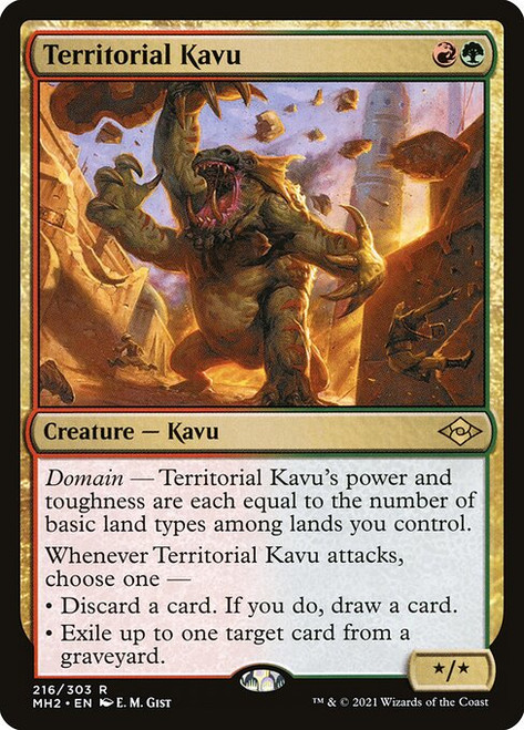Territorial Kavu (MH2) (Foil) (#216)