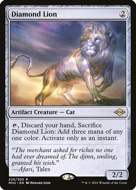 Diamond Lion (MH2) (Foil) (#225)
