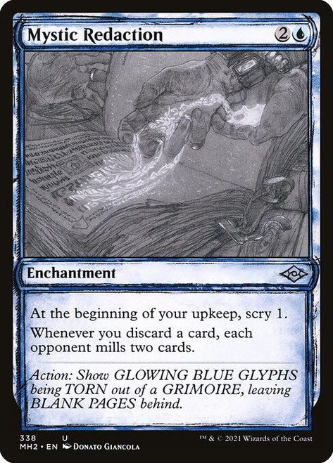 Mystic Redaction (MH2) (Foil) (Showcase) (#338)