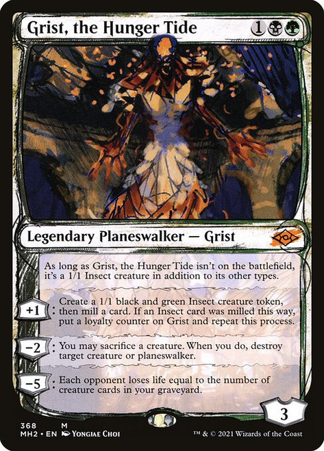 Grist, the Hunger Tide (MH2) (Foil) (Showcase) (#368)