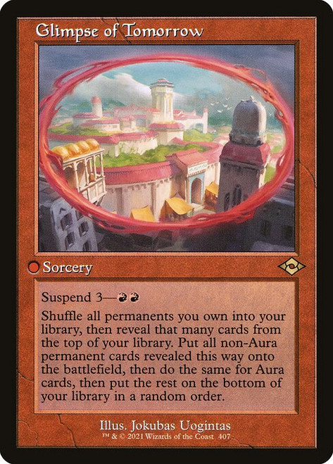 Glimpse of Tomorrow (MH2) (Foil) (#407)