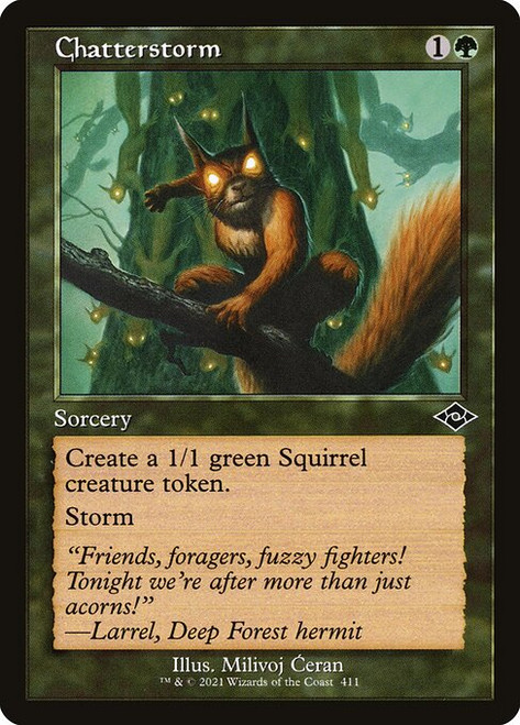 Chatterstorm (MH2) (FoilEtched) (#411)