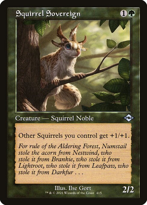 Squirrel Sovereign (MH2) (Foil) (#415)