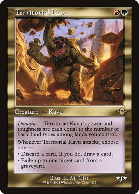 Territorial Kavu (MH2) (Foil) (#425)