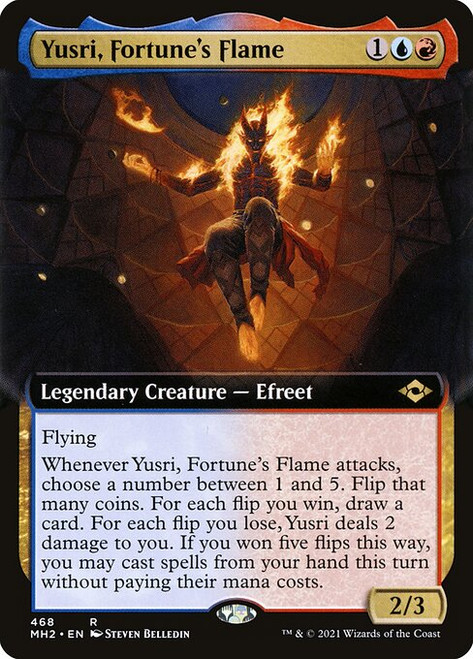 Yusri, Fortune's Flame (MH2) (Extended Art) (#468)