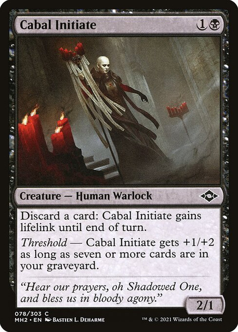 Cabal Initiate (MH2) (Foil) (#78)