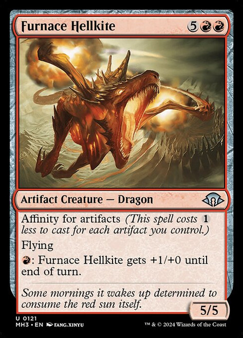 Furnace Hellkite (MH3) (Foil) (#121)