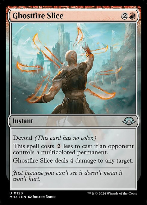 Ghostfire Slice (MH3) (Foil) (#123)